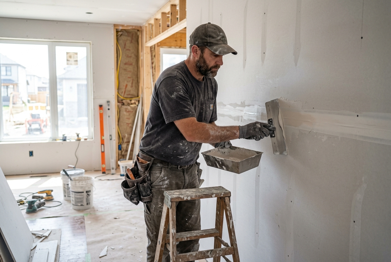 Drywall residential project