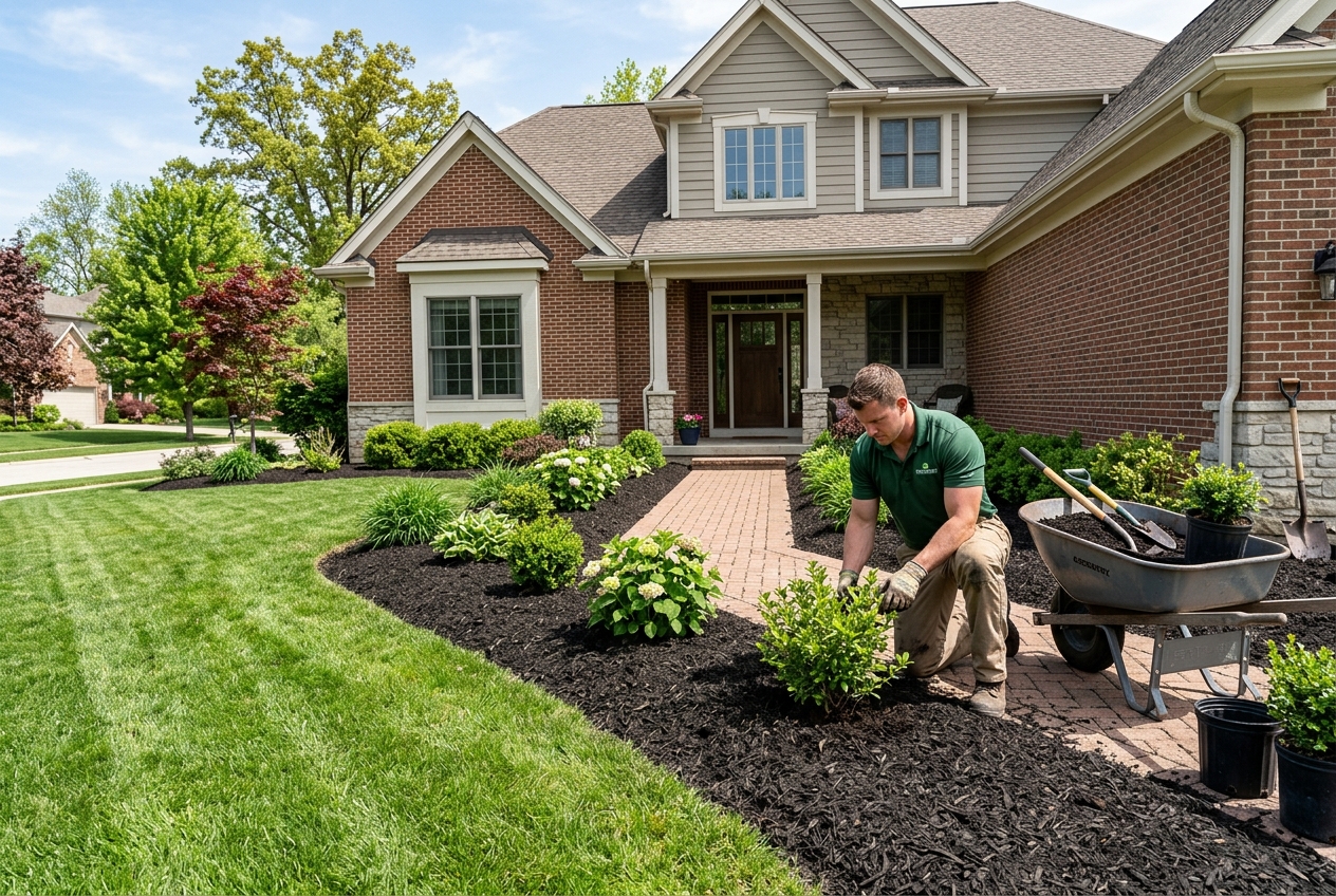 Landscaping residential project
