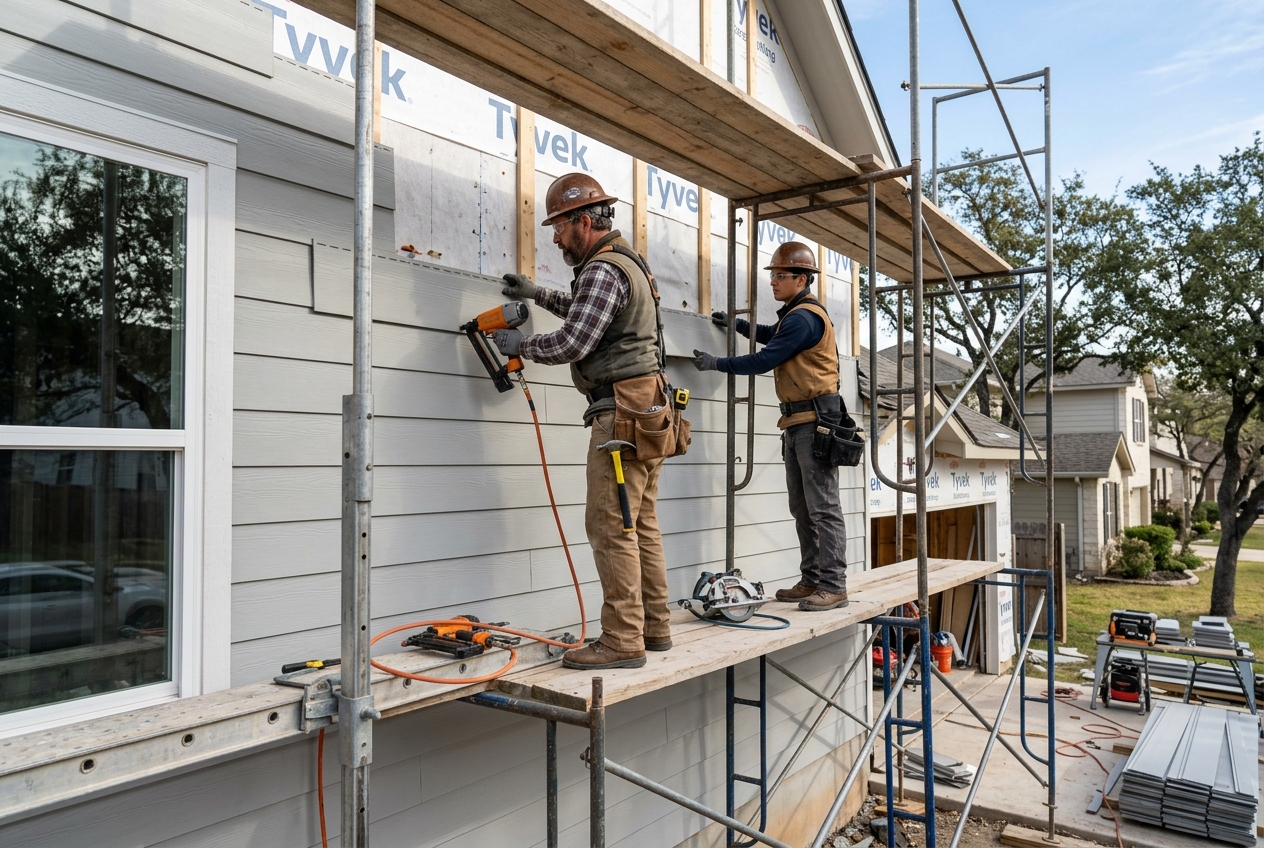Siding residential project